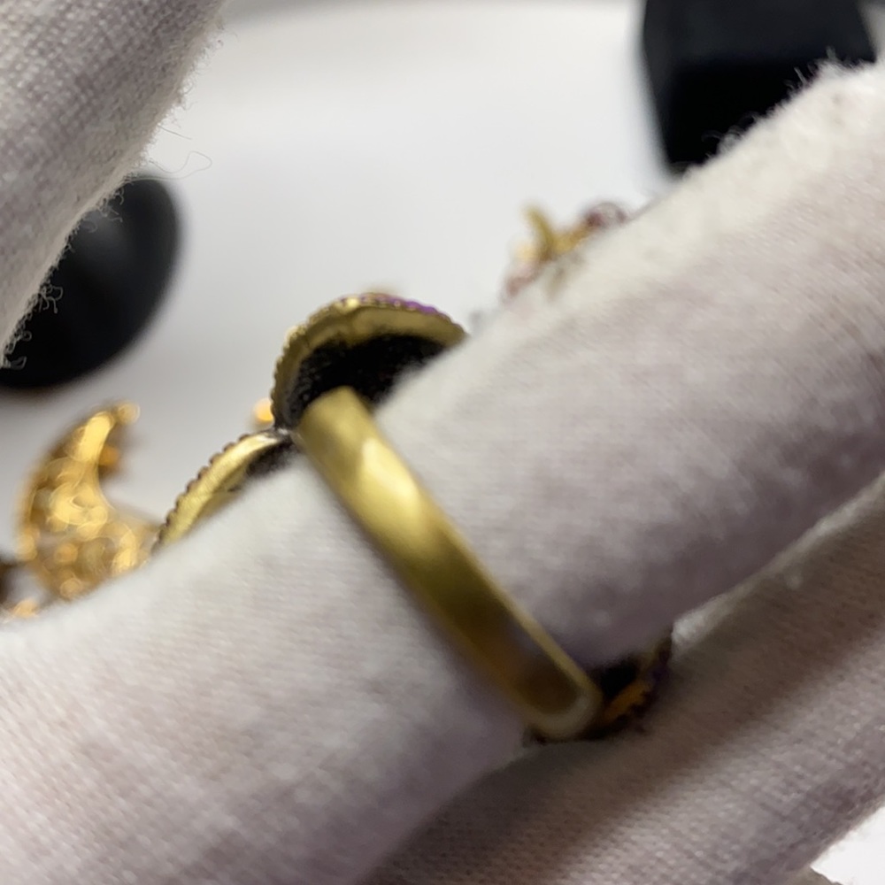 Kirk's Folly VTG Flower ring - Picture 5 of 5